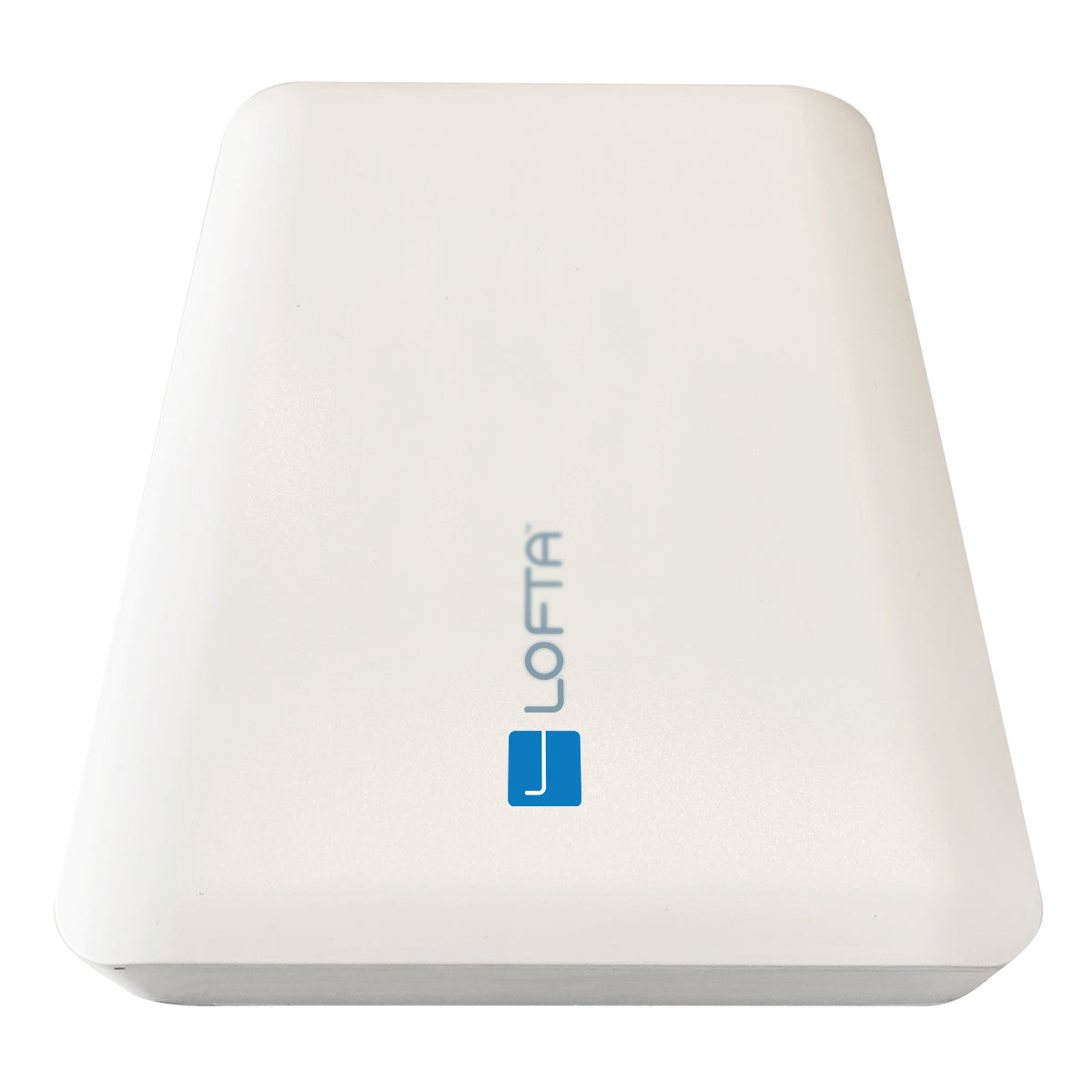 The Lofta Explore 4000 CPAP Backup Battery from the top